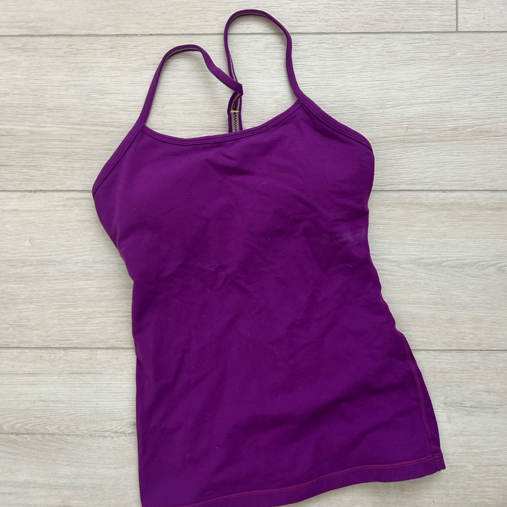 lululemon athletica Deep Purple Camisole